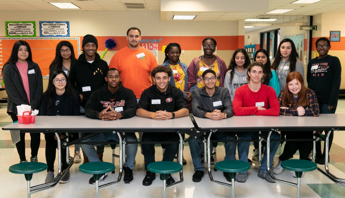 TigerTimesTHS's tweet photo. AP Ambassadors dance, color and make oragami with students. Ambassadors traveled to Nash Elementary to participate in their school clubs on Friday, December 14th. π©βπ¨π¨ #apambassadors #texashigh photos by Margaret Debenport https://t.co/VjMJVwpKcM