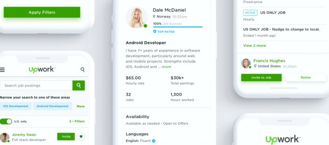 Upwork's tweet image. With the Upwork mobile site, you can keep hustling regardless of where the holidays take you. buff.ly/2UYRwLs