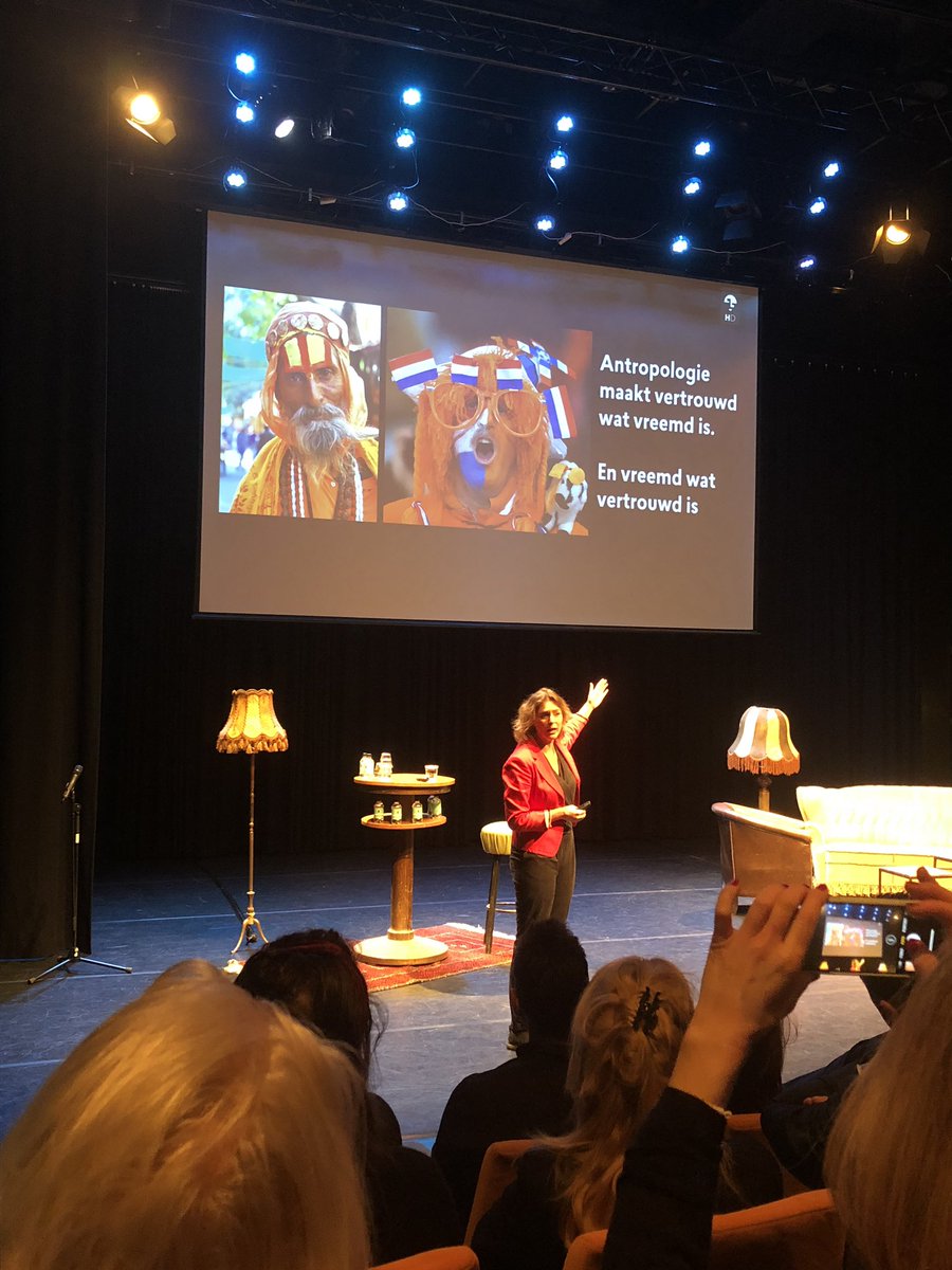 CrijnJanssen's tweet photo. Antropoloog @jitskekramer in actie tijdens #SSL2018 https://t.co/ny6SzE730e