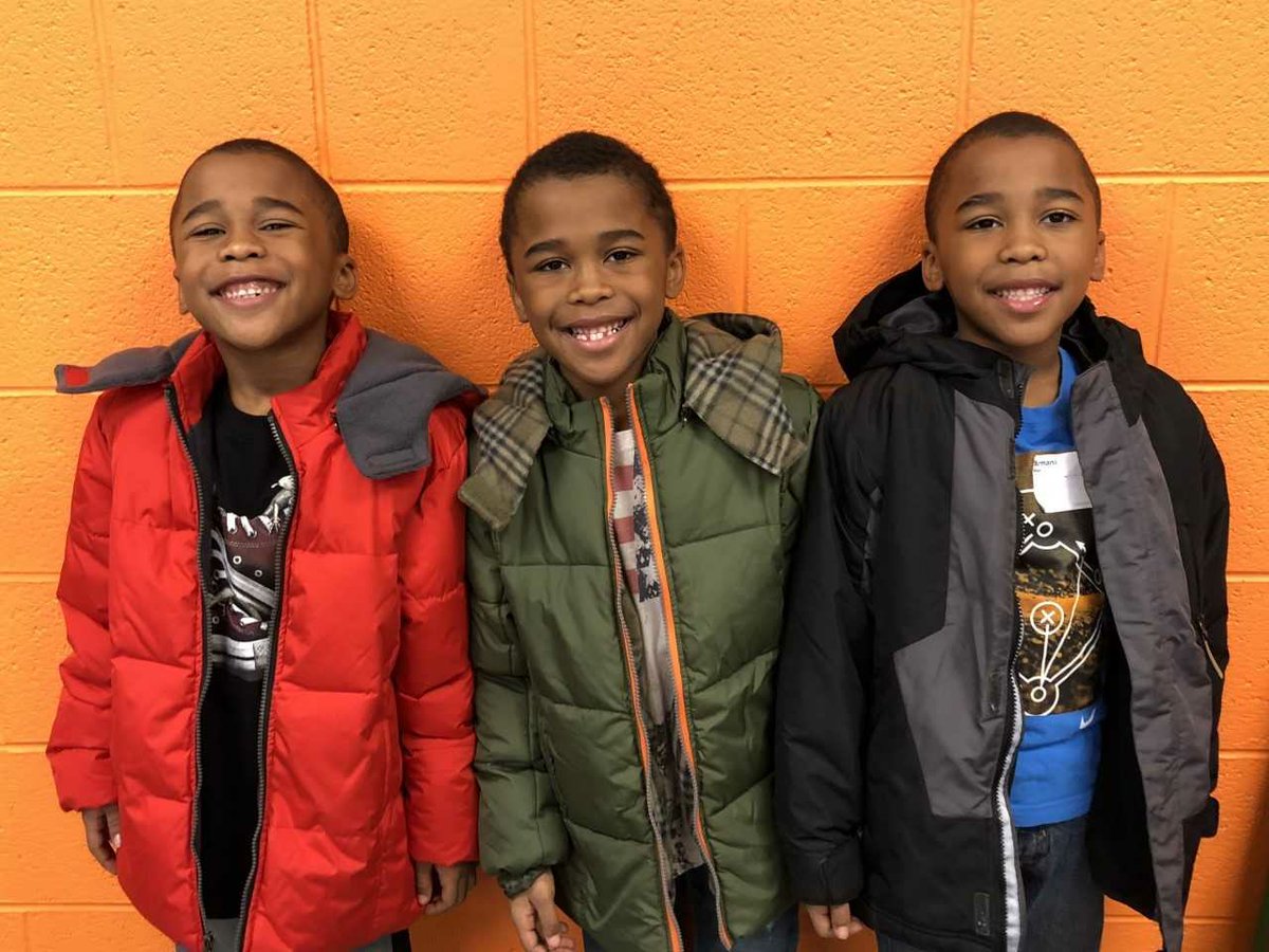 Beyond_Basics's tweet photo. // #BBstudents// Good things come in 3's! In this case, three triplets in our program received three coats during our Annual Coat Drive! 

Thank you to the many donors, that are responsible for these THREE smiles and many others!

#LiteracyIsForEveryone https://t.co/R6nmuK71Cd