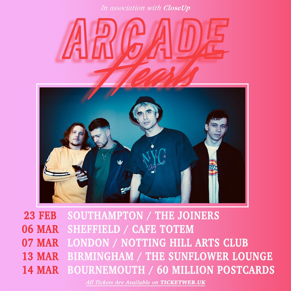ArcadeHearts's tweet photo. ❤️ It gives us great pleasure to announce our FIRST ever (hopefully not the last 😂) run of headline shows!! 🤟💃
#Great #SuchExcite https://t.co/kbDsTEyscO