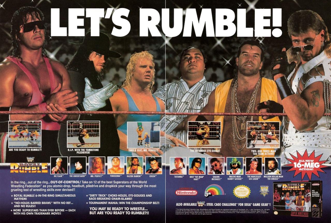 Super nintendo best sale wwf