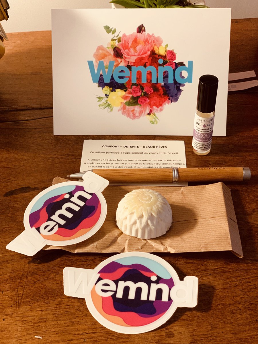 C’est noël avant l’heure 🎅🏼 Merci <a href="/wemindio/">Wemind</a> pour la délicate attention.