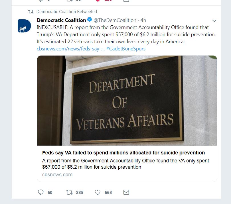 IndivisibleSYV's tweet photo. @TheDemCoalition #LetHistoryRemember #TrumpLibrary
@POTUS donnie @WhiteHouse
#CreateATruthfulRecord for @realDonaldTrump
#Truth
@DeptVetAffairs
@VeteransHealth
@votevets
@Veterans
@PostOpinions
@nytopinion
#CreateAnAccurateHistory
#TrumpLibrary https://t.co/kGRQKsuy9w
