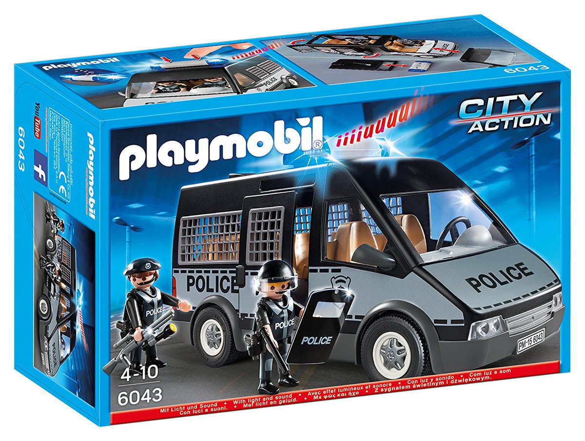 commissariat de police playmobil leclerc