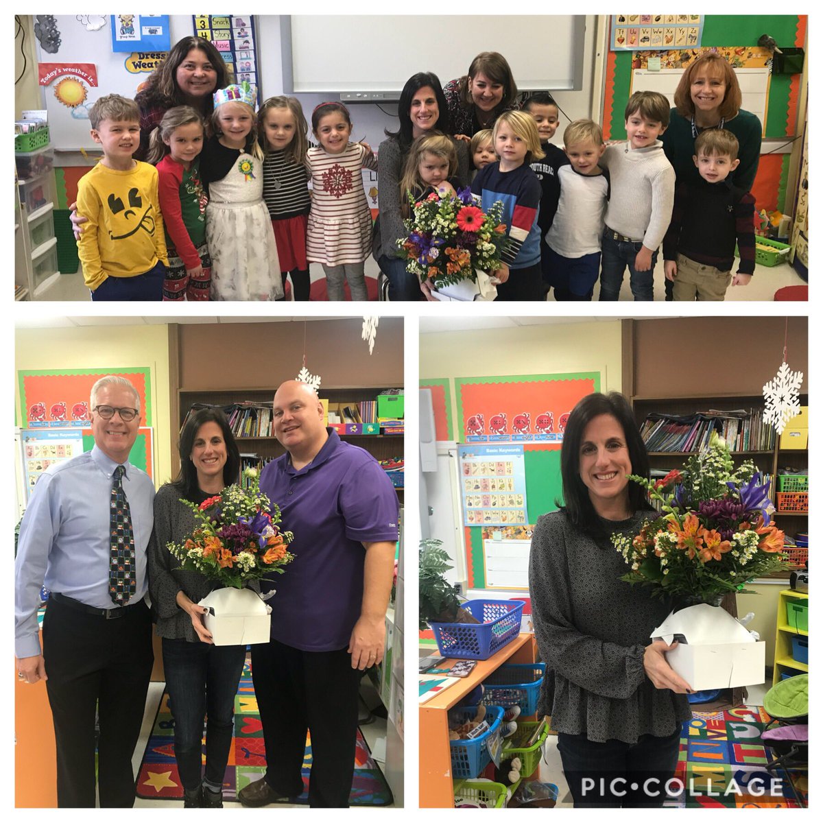 So proud and excited to have Tracy Pennell on being selected as our MB Teacher of the Year!!  Mrs. Pennell inspires us all with her work in preschool every day!  #MBSpride #teacherrecognition