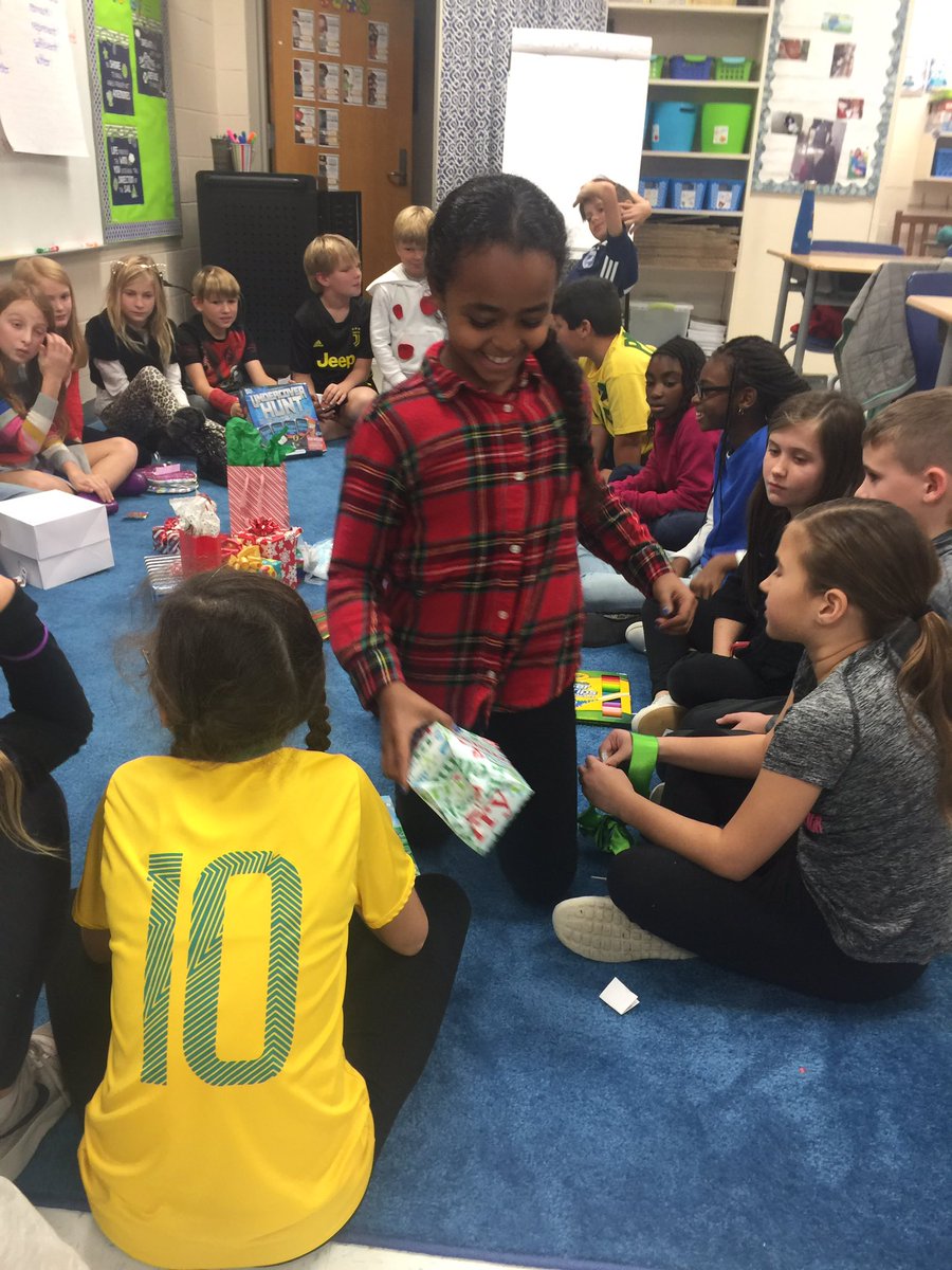 sgrayson930's tweet photo. Holiday Gift Exchange in 4F. Fun had by all! https://t.co/P70p3v26B0