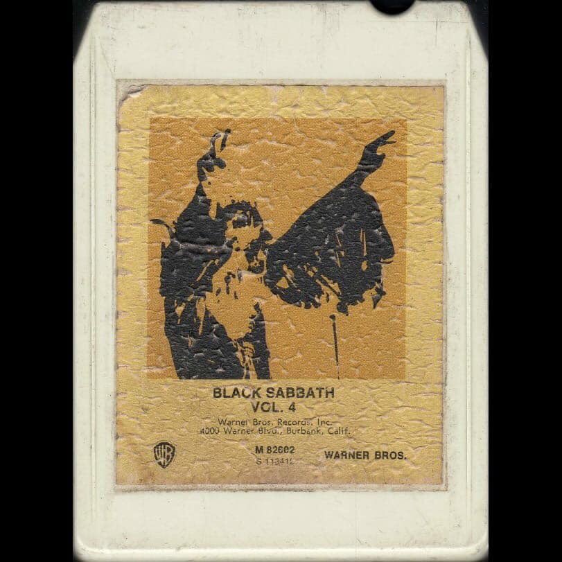 BlackSabbath's tweet image. Vol. 4 
8-Track
#tbt