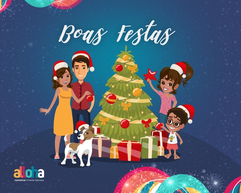 A Alloha deseja a todos um 2019 conectado com tudo o que há de melhor.