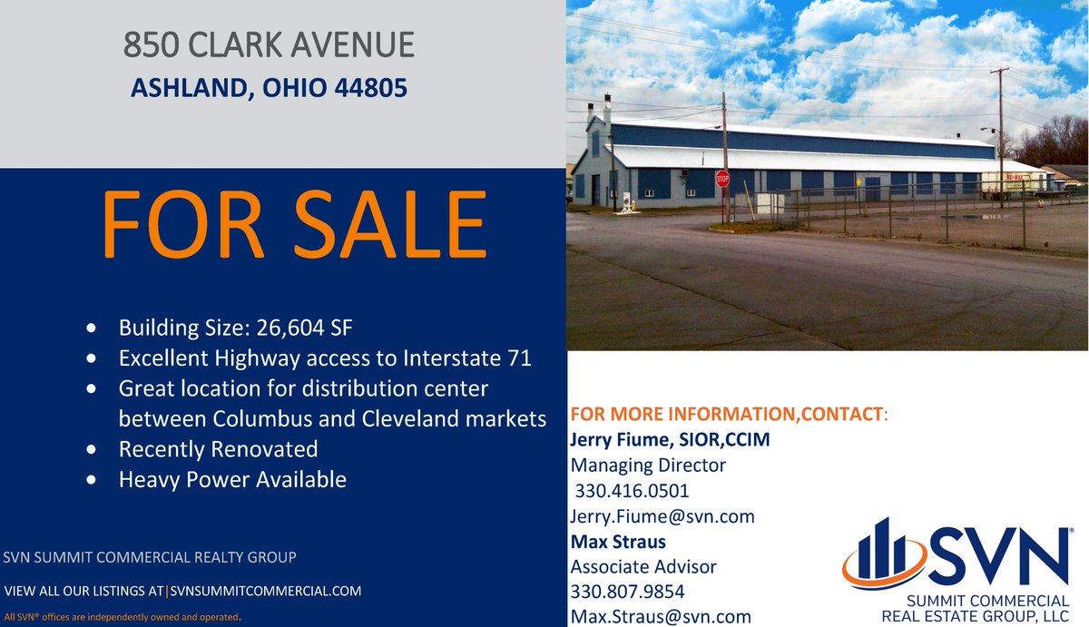 SVN Summit Commercial Real Estate Group,LLC (SvnReal) Twitter