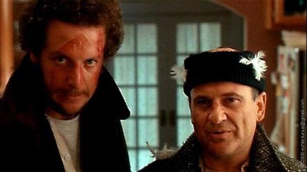 The wet bandits from Home Alone were spotted at Riverwood Middle today along with lots of other Christmas characters!