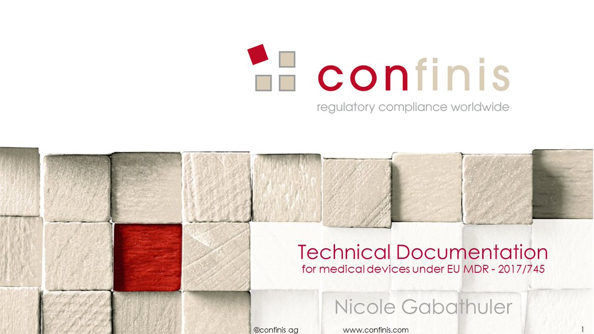 byConfinis's tweet photo. What is crucial information for the Technical Documentation of your #medicaldevice regarding #compliance with the European MDR? Read the blog-post by Nicole Gabathuler, Senior Consultant at #confinis - https://t.co/kHY86hLWx4 https://t.co/XfiJfQfWsO