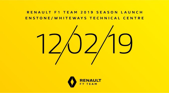 12th February 2019 for our launch date!
