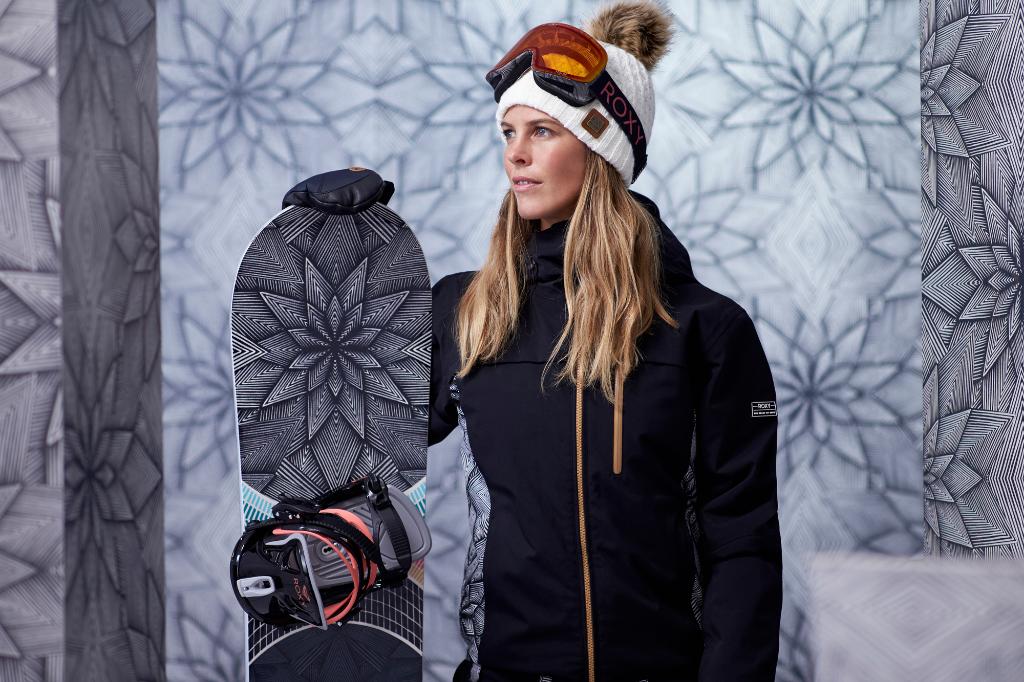 Roxy's tweet photo. One more reason to love our latest #POPsnow collection... the Illusion Snow Suit. Made with REPREVE® recycled polyester &amp; packed with top tech for top-to-toe protection against the elements. #MakeWavesMoveMountains https://t.co/nXttAGo1no https://t.co/eS6mqDzzTS