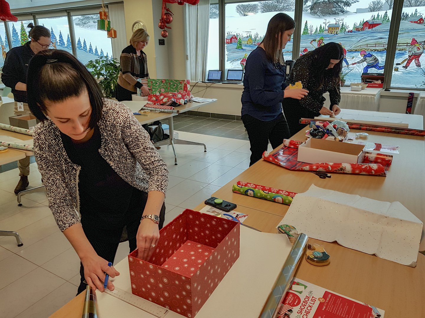 J.D. Irving, Limited on Twitter "Employees had fun wrapping the 98