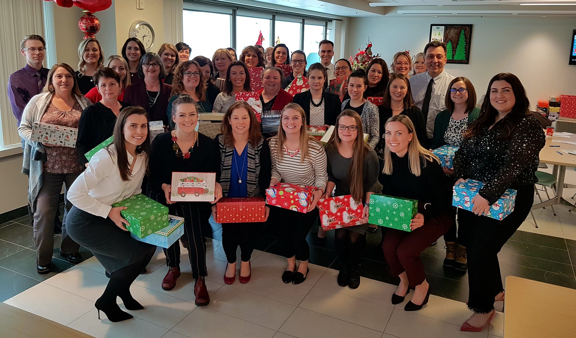 J.D. Irving, Limited on Twitter "Employees had fun wrapping the 98