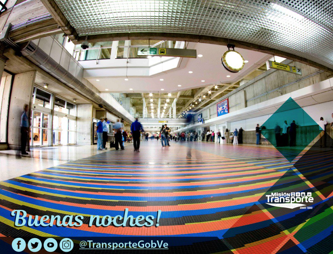 mintransporteve's tweet photo. El Ministerio del Poder Popular para el Transporte les desea buenas noches, ¡mañana será un gran día para continuar con la gran labor de la Misión Transporte! 
__ 

#RumboALaGranMisiónTransporte https://t.co/G2MynM56Gk