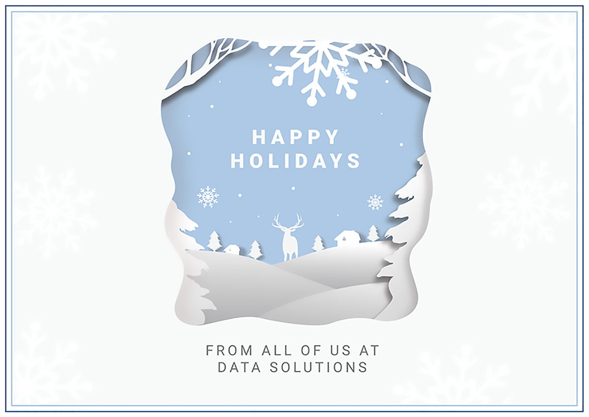 DataSolutionsMN's tweet image. Wishing you all a very Happy Holiday season and a peaceful and prosperous New Year.