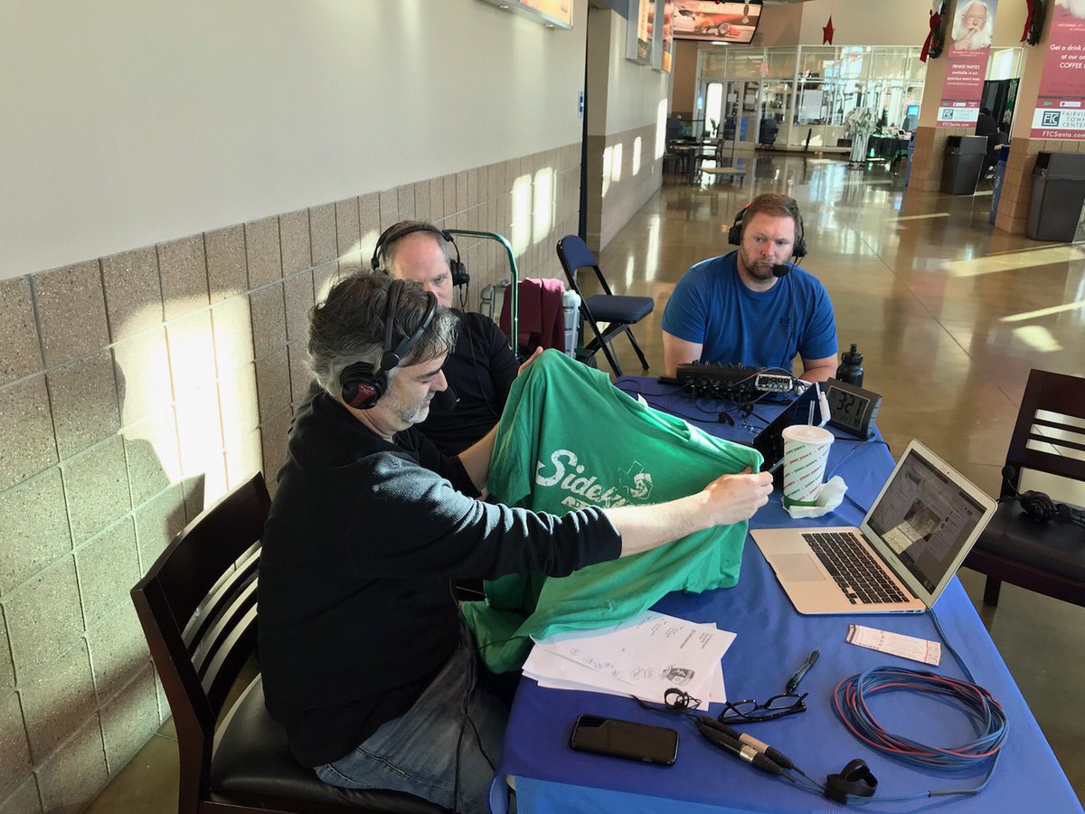 gosidekicks's tweet photo. Thanks to Peter Welpton and Andy Swift (@dfwticket) (@TheKickAround) for coming to our Home Opener and interviewing Jamie Lovegrove. 

Our next home game is Dec. 26th, come on out and support your Dallas Sidekicks!

#GoKick https://t.co/QcSnWRXczL