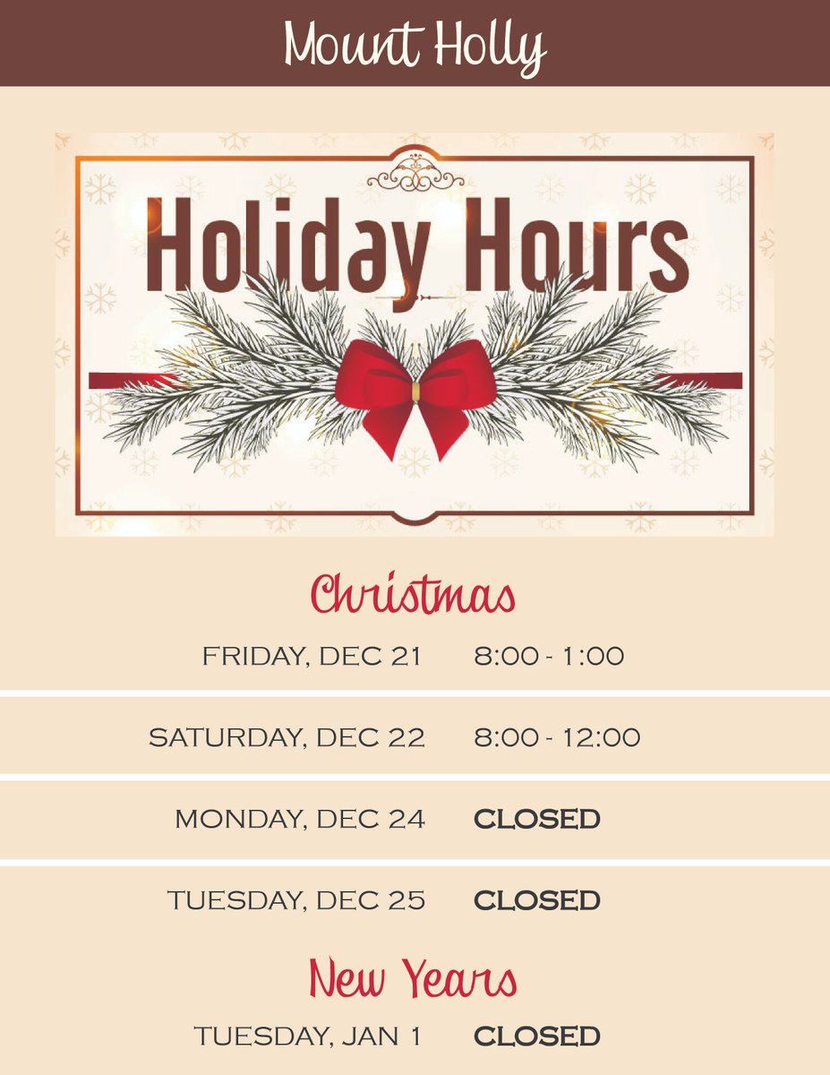 HechtTrailers's tweet image. Please take note of our Christmas &amp;amp; New Years hours.

Merry Christmas and best wishes for the New Year!
