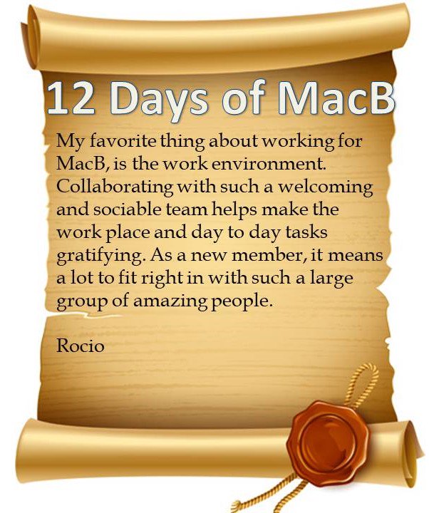 MacB_Careers's tweet photo. #Day8 goes to one of our #ImageryAnalysts that praises his team and the amazing work environment. We are sensing a theme here! #12DaysofMacB #WhyMacB https://t.co/dXVaaQmYzf