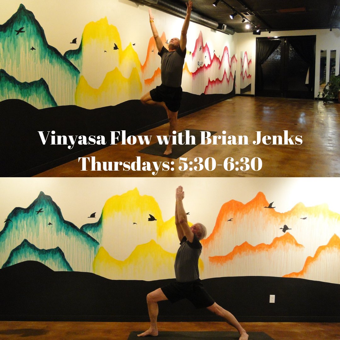 YogaArtSpace's tweet image. Check out Brians class today =]

#yoga #abqyogaclass #studioclass