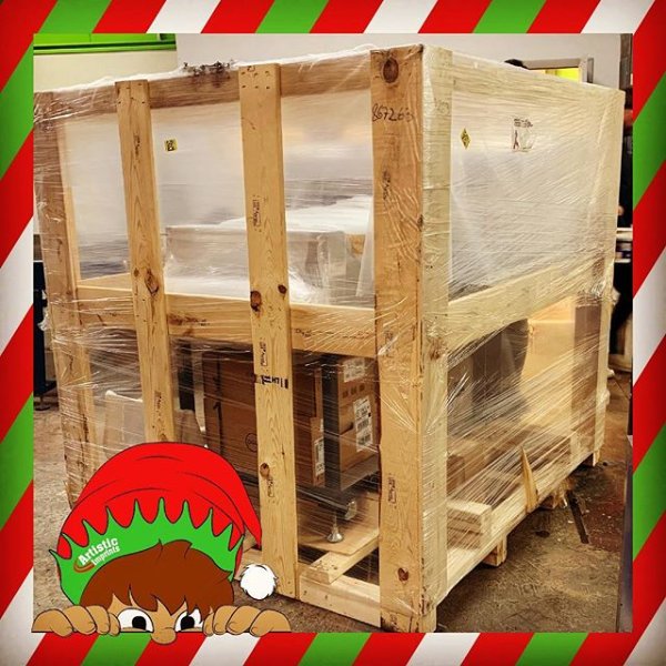 ArtisticImprnts's tweet photo. It  seems Santa decided to stop by early at Artistic Imprints! We are  excited for our new Direct to Screen Machine! We’ll put our Elves to work to create some holiday magic!

#directtoscreen #screenprinting #earlypresent #elf #holidaymagic #thankssanta #screenprintinglife https://t.co/spEIYrHd72