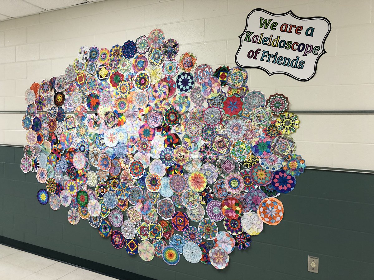 BLECounseling's tweet photo. We are stronger when we work and play together with our unique qualities. Lewis students are a #kaleidoscopeoffriends @NISD @NISDSpecialEd @NISDCounseling @NISDLewis #ISW2018 #ThisIsNorthside #LewisInspired https://t.co/ZJYAoX02Dr