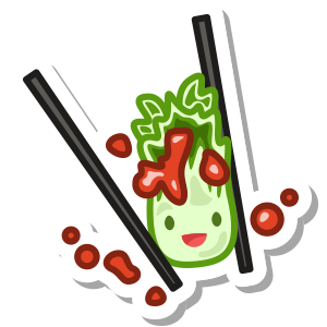 swarmrocks's tweet photo. Kimchi is even better when you pair it with something else, like rice. Check in with a friend today to unlock this new, spicy sticker! https://t.co/DAGtuFb9AX https://t.co/oKOdusrBIU
