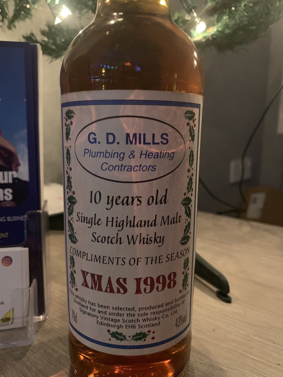 Rdmills88's tweet photo. Been a while since the last ‘show &amp; tell’. Here’s some priceless GD Mills merch. Created when the company reached 15 years in business and will be celebrating its 35th this Christmas 👊🏻🎄(last known bottle) #Merch #MerchGoals #TeamMills #Est1983 https://t.co/1q81ia9Nxe
