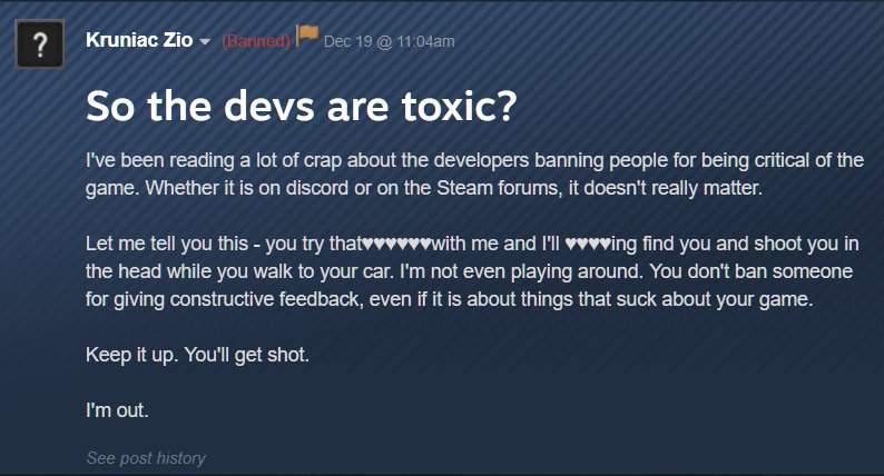 Csprance's tweet image. This kind of behavior should not be allowed under any circumstance and should not be a hand slap of a sentence.
Please #ProtectYourDevelopers