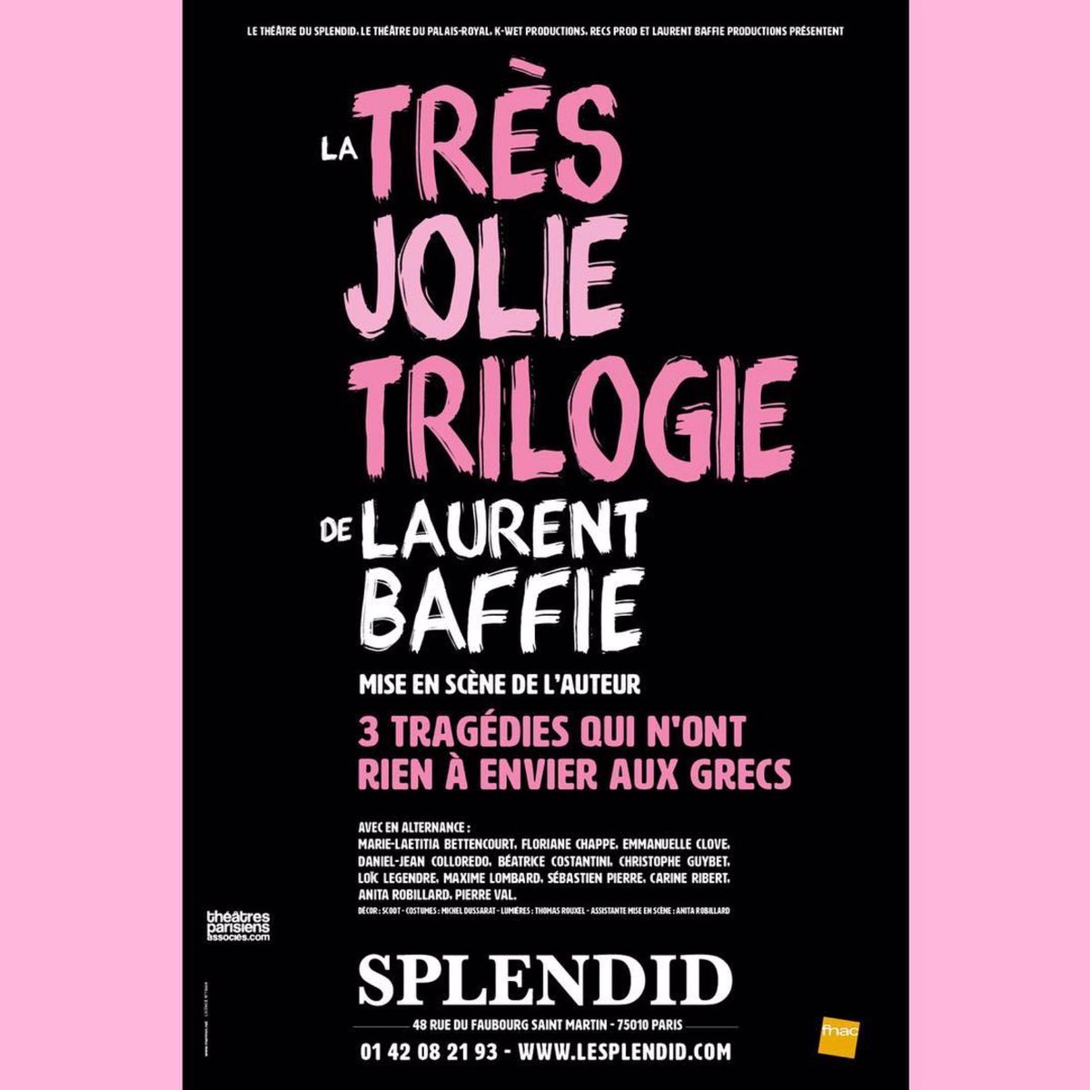 alice_fans1's tweet photo. #Repost #loiclegendre
Ce samedi ce sera ma dernière de “La très jolie trilogie de Laurent Baffie” au Splendid ...
Du rythme, du plaisir, de la situation grivoise et de-ci de-là un petit mot défendu ...
#masoeurestunebip #mafemmeaunegrossebip #jaibipmamere
#DjColloredo... https://t.co/dxH4XIJLgQ
