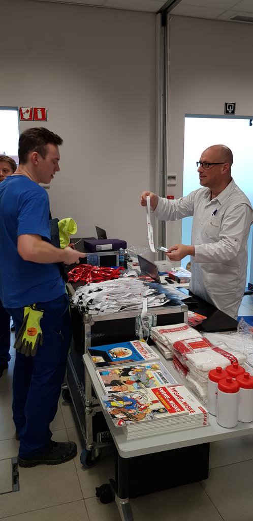 koenprosmans's tweet photo. Vandaag bloeddonatie @TienseSuiker samen met @CitriqueBelge, @_BENEO, @sesvanderhave. #Warmsteweek Dankjewel aan al de donoren en de ondersteuning @RodeKruisBE 🤗 warm gevoel.... https://t.co/EsrI0m3BwG