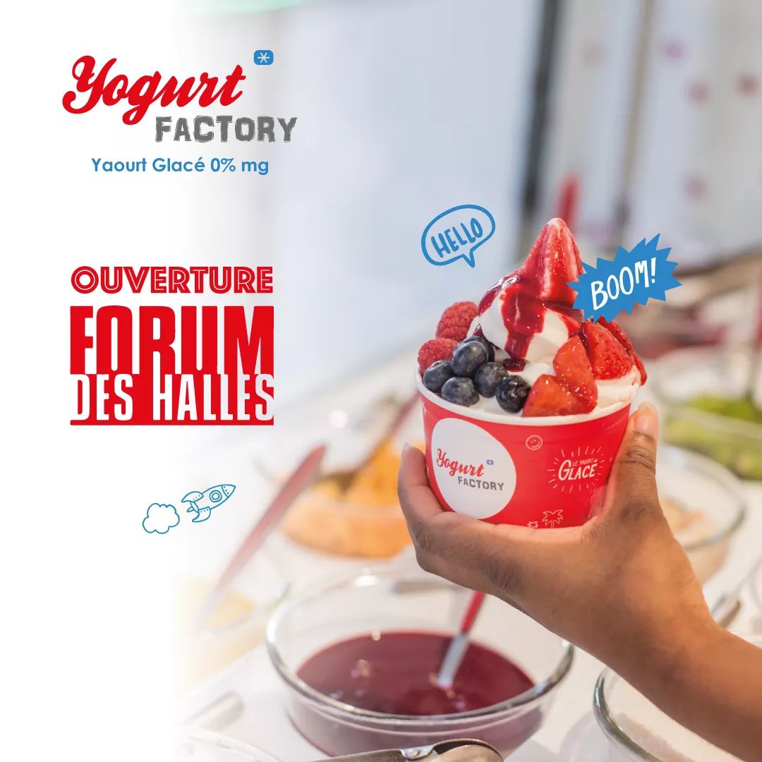 Yogurt Factory on Twitter "Yogurt Factory ouvre son 33 ème point de