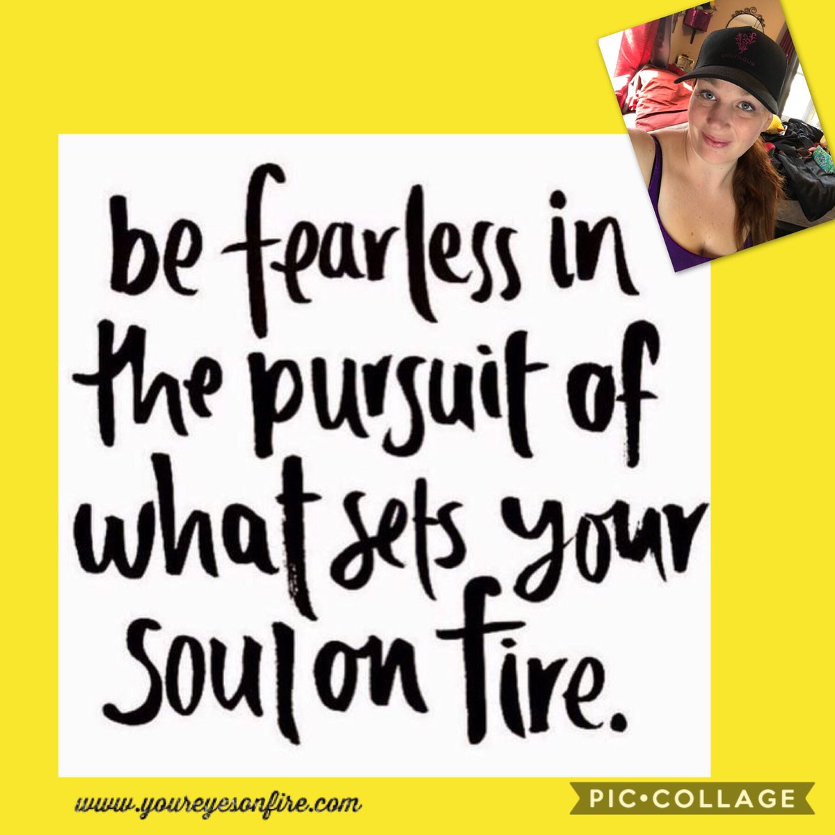 I am fearless. 
I am strong.  
I am determined. 
I can. 
I will. 
I am.