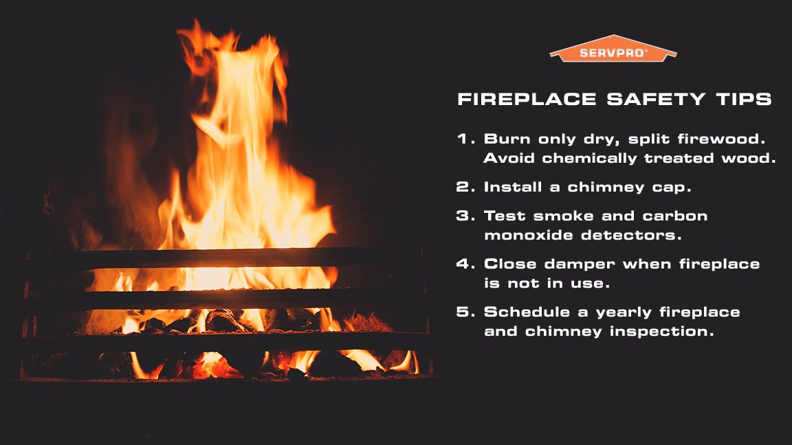 A warm fire sure can be cozy. Be safe this season with our fireplace safety tips.