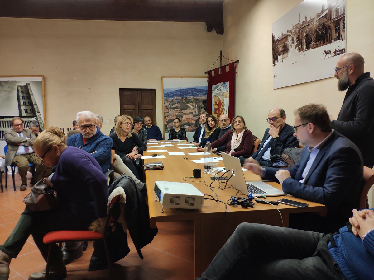 L'incontro con i soci della Fondazione #Arezzo Intour