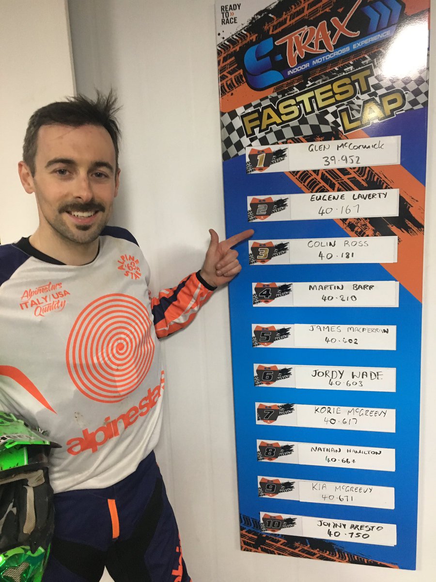 eugenelaverty's tweet photo. Little run out at E-Trax NI with the boys today. Incredible fun and a quick lap time to boot 💪🏼 https://t.co/RRzPWUWug5
