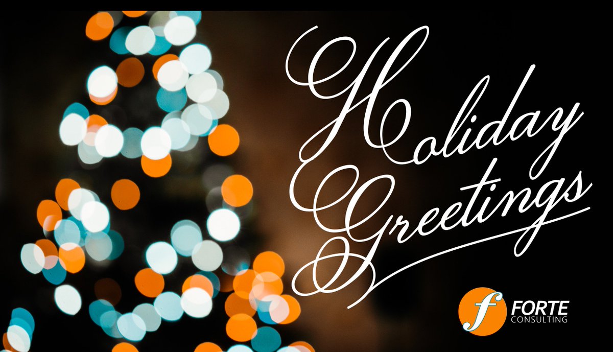 ForteGIS's tweet image. We wish you a season of joy, a season of cheer, and most of all a wonderful year! #HappyHolidays