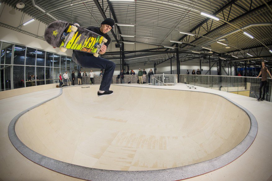 Innovative Detail: Oslo Skatehall’s elevated and elegant timber bowl by <a href="/darkarkitekter/">dark arkitekter as</a> and Glifberg-Lykke. bit.ly/AROsloHall