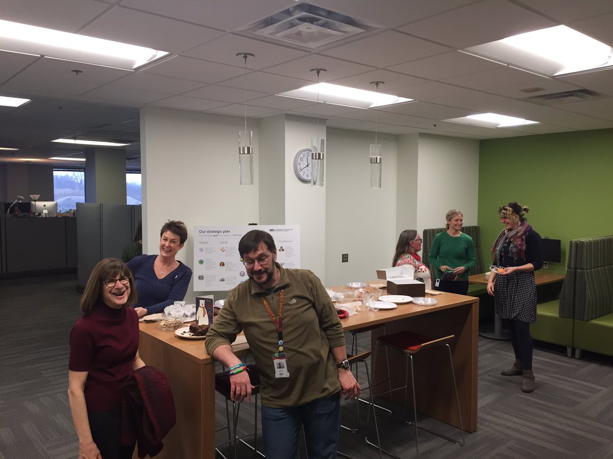 JLincStine's tweet photo. One more reason I love #PCAPeople. The folks in Resource Mgmt Assistance threw a “pop-up appreciation party” for the folks in Operations. #funintheworkplace @MnPCA #coworkers #respect https://t.co/XWGVMw3svq