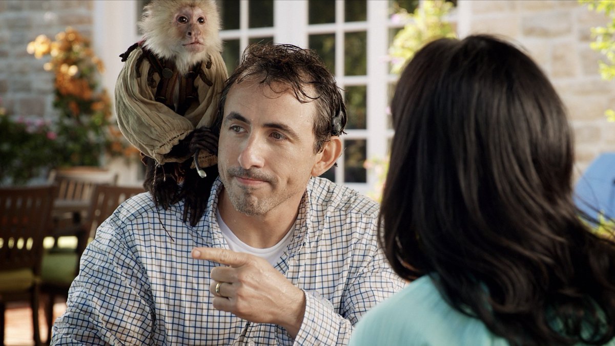 When that monkey just won't get off your back...🐵
.
.
.
#commercial #comedy #director #dp #productioncompany #shoot #funny #marcelthemonkey #bts #actor #spot #film #advertising