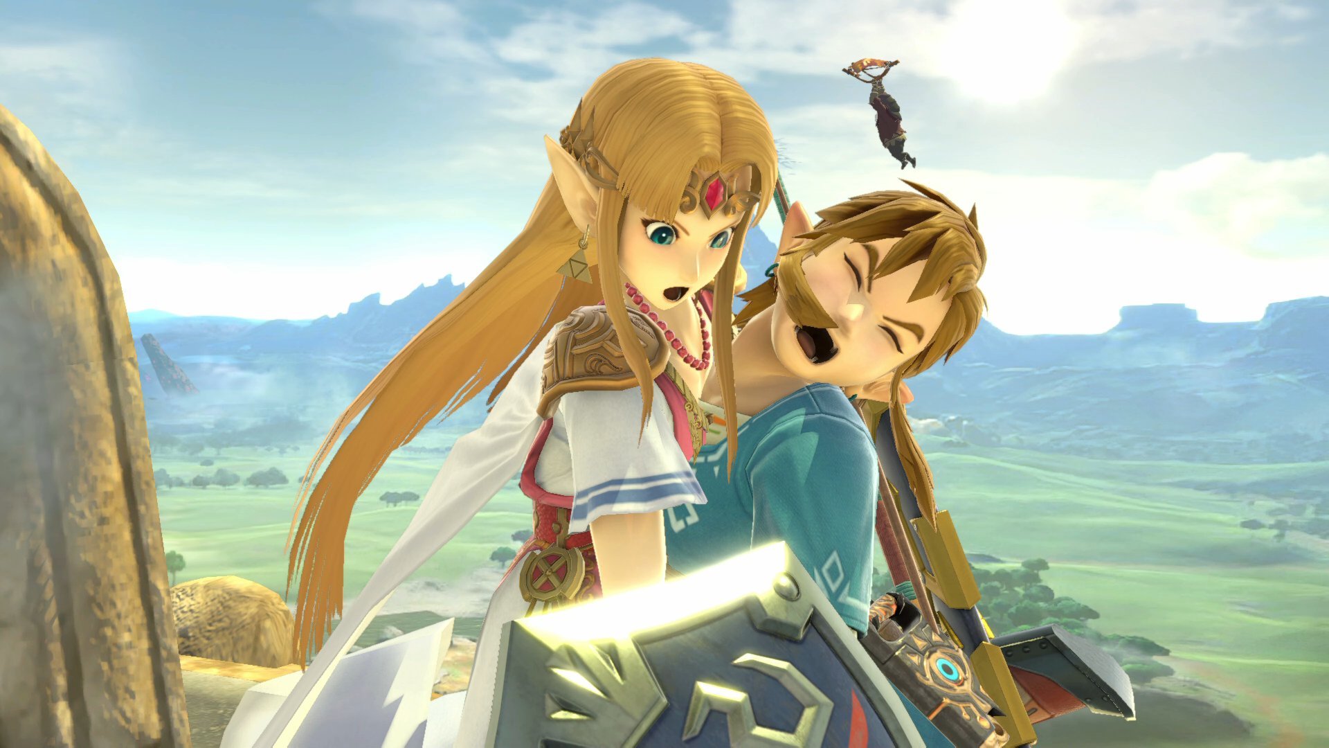 Shinji Ex 🔞 on Twitter: "Horny Zelda on Link #r34 Kappa Smash Bros Ul...