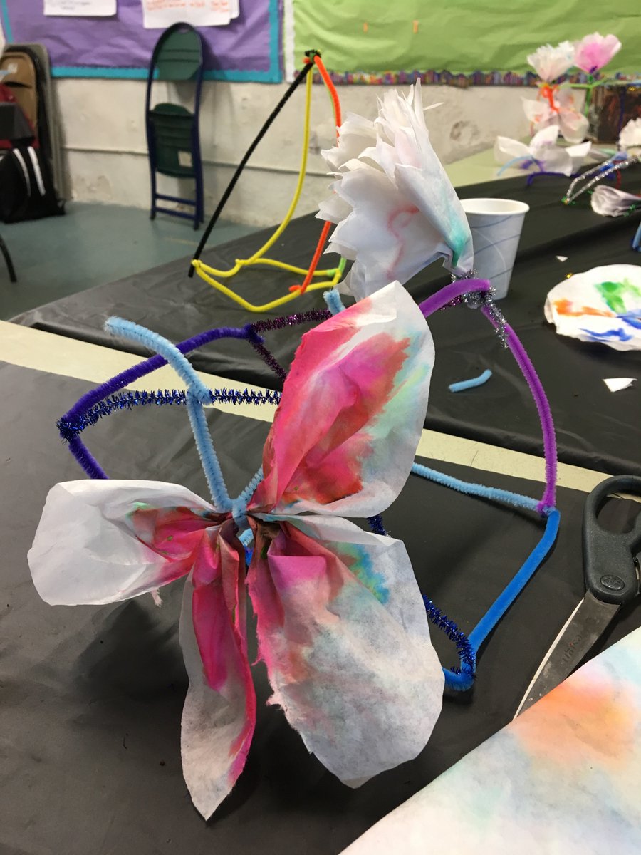 EDsnaps's tweet photo. #Chromatography + #geometry = unbelievable #STEM fun. EDsnaps students voluntarily stayed an extra 40 minutes to finish their last unit of the fall 2018 after school Program. https://t.co/kSRWHOOngs