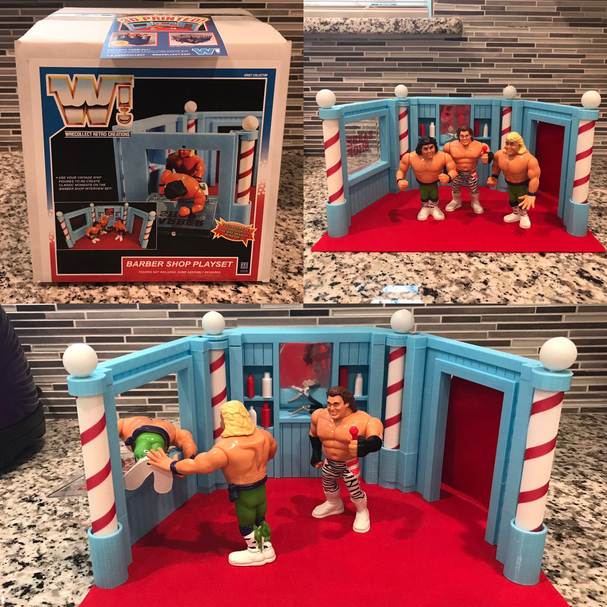 wrestling playset