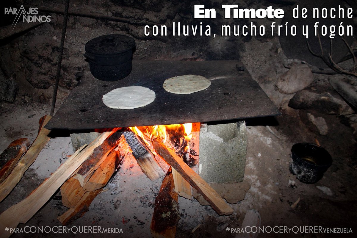 ParajesAndinos's tweet photo. Con el calor del fogón 🔥 a leña ubicado en un extremo de la pequeña casa, tratábamos de mitigar el frío que nos pegaba hasta en los huesos de uno, que no estamos acostumbrados a esos ambientes de páramo... Visita #ConoceMerida en https://t.co/LH54vNXi1M #reportaje de #timotes https://t.co/fTKW64ue3N