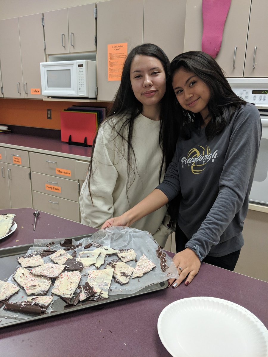 GreenHopeFCS's tweet photo. Day 2 of "3 Ingredient" Holiday baking activities! https://t.co/bmc325FukF