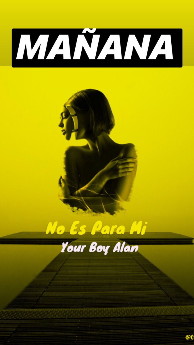 alanmedinaaa's tweet photo. Mañana sale en YouTube “No es para mi” https://t.co/DTqZtE1fJ0