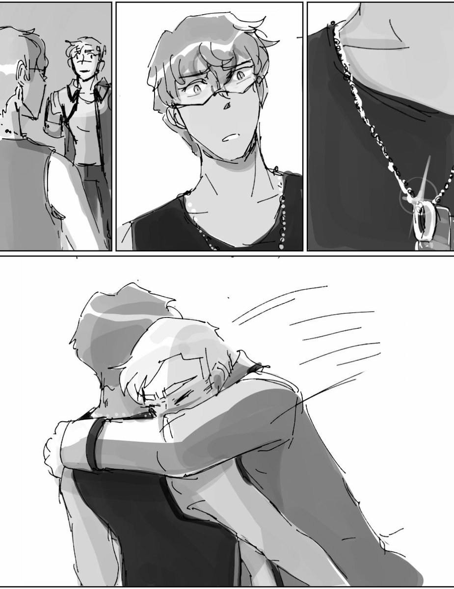 13. AU
This particular hug was long due
#adashicember #adashi #shadam #voltron 