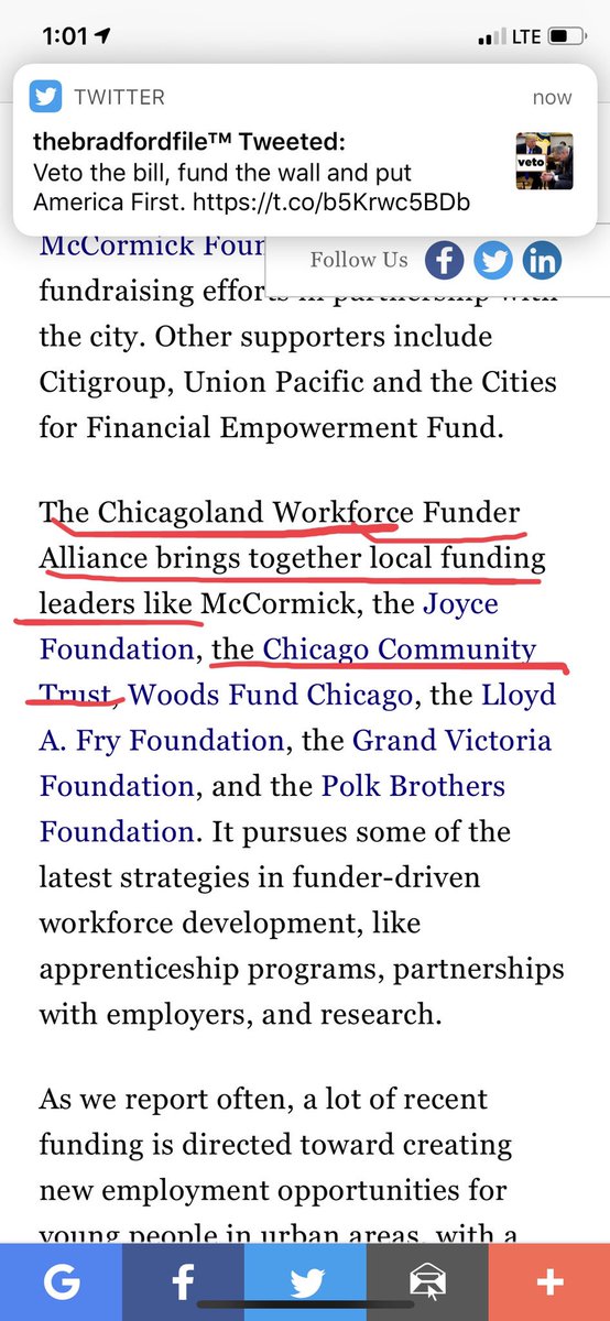 And they cut off my thread  https://www.insidephilanthropy.com/home/2017/5/18/obama-philanthropy-foundation-chicago